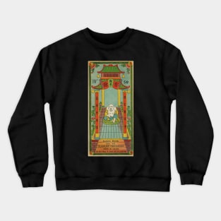 VINTAGE FIRECRACKER BUDDHA YAU YUE Crewneck Sweatshirt